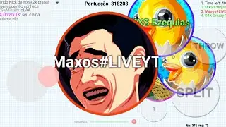 💥 MAXOS LIVE ON! AGAR.IO MOBILE + BLOB.IO| ARE YOU READY?