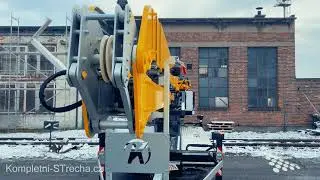 Kompletní STřecha - Představení jeřábu Klaas K23-33 / KST Membrane s.r.o