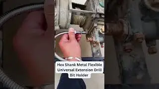 Hex Shank Metal Flexible Universal Drill Bit Holder &ndash; Drill Like a Pro!
