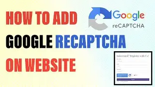 How to add Google recaptcha on Website | Design Development WordPress | theprofessional pk