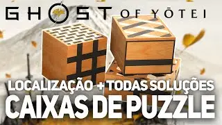 LOCALIZAÇÃO E SOLUÇÕES TODAS CAIXAS PUZZLE EM GHOST OF YOTEI - TROFÉU RAPOSA ASTUTA