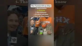Ranking The Funniest Shaq Clips 🤯😂 #nba #basketball