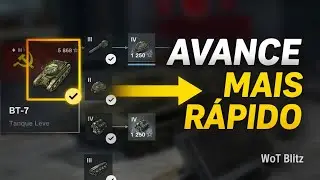 AVANCE MAIS R&Aacute;PIDO nas LINHAS do WoT Blitz | Como jogar do ZERO #4
