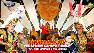 🔴KUSUMANING ATI VERSI TOPENG IRENG NEW CAHAYA RIMBA VOC. Rudi Setiawan & Nur Suling#fypシ#cahayarimba