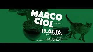 More Downstairs w/ Marco Ciol