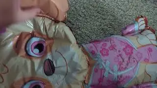 Deflating Chinese New Year Skye Mylar Balloon 