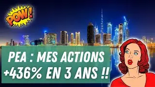 Mon PEA : Les 3 ACTIONS &agrave; ACHETER en BOURSE en 2022