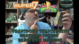 NEW SUPER 7 POWER RANGERS BLIND BOX REACTION FIGURES OPENING