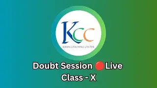 Khan Coaching Center is live // Doubt Session 1