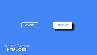 Making Animated Hover Effect Buttons With HTML CSSTutorial 🔥 