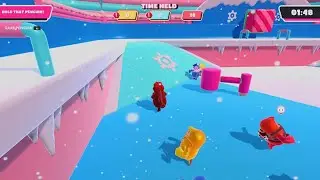 Fall Guys 311 Points in Penguin Pursuit Team Round