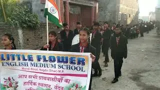 Little Flower English Medium School Nagda Dhar [M.P.] Happy Republic Day 2025