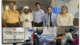 Heart Plus Hospital me 140 Childrens Ka Free Mediacal Camp Kamiyab.Doctors Sewa Team Ko Dil Se Salam