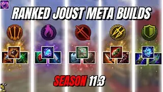 META Builds Update On All Classes | Smite Ranked Joust Season 11.3