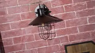 Harbour Industrial Wall Light &ndash; Vintage Metal, Harbor-Inspired Glow
