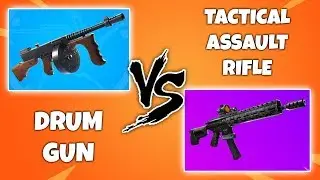 NEW TACTICAL ASSAULT RIFLE VS. DRUM GUN! WHICH IS BETTER?
