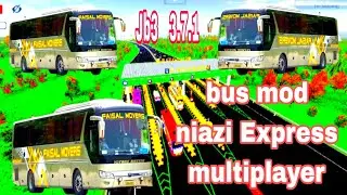 Niazi Express bus mod multiplayer Jb3  download 3.7.1 kaisa laga comment mein jarur batana #busgame