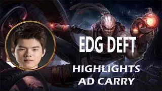 EDG Deft  Lucian vs Ezreal  SSG CoreJJ Highlights SoloQ Ranked Challenge