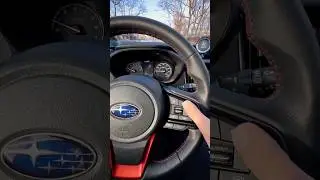 Subaru Forester - How to enable cruise control