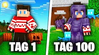Ich &uuml;berlebe 100 Tage MINECRAFT HARDCORE