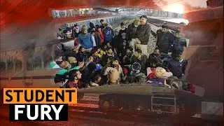 Students continue to protest over Railway recruitment