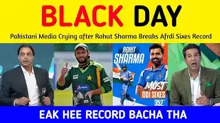 Pak Media Crying after Rohit sharma Breaks Shahid afridi Most Sixes Record | Shoaib akhtar Reaction