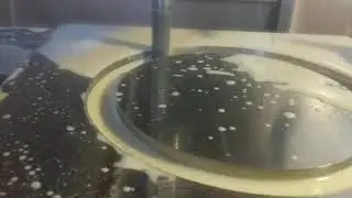 circular pocket cutting in Haas milling machine