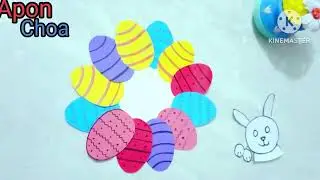 How to make Easter craft/cute Easter egg craft/paper craft idea 😲😲💗