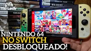 (TUTORIAL) NINTENDO 64 NO SWITCH DESBLOQUEADO!