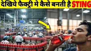 Sting ड्रिंक फैक्ट्री के अंदर का सच! ऐसे बनती है आपकी पसंदीदा एनर्जी ड्रिंक