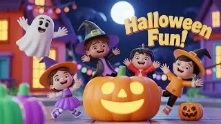 Spooky Monster Freeze Dance 👻 Halloween Dance Song for Toddlers & Preschoolers