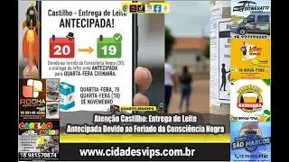 🥛 Aten&ccedil;&atilde;o Castilho Entrega de Leite Antecipada Devido ao Feriado da Consci&ecirc;ncia Negra
