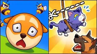 Save Balls VS Save the Cat Kitten Escape - All Levels SpeedRun ep 1