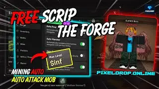 FREE The Forge Script Roblox | Auto Craft, Farm & Mining (Latest Update)