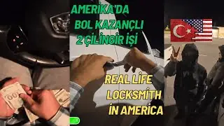 AMERİKA'DA GECE &Ccedil;İLİNGİRLİK YAPMAK! |  REAL LİFE LOCKSMİTHİNG VLOG