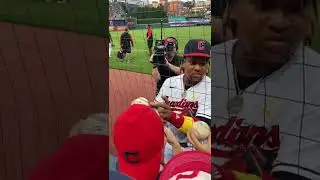 Jose Ramirez autograph!! #autograph #joseramirez