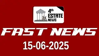 4thEstate Fast News |  15 - 06 - 2025 #4th #estate #news #speednewslive #fastnews #viralvideo