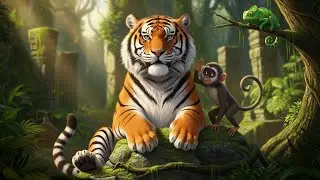 জঙ্গলের আলো: রহমতের যাত্রা | Islamic Moral Story for Kids | Animal Short Story 2025 | #islamicstory