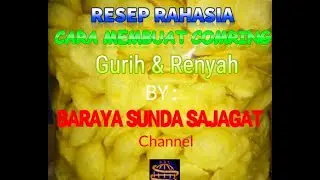 Resep rahasia cara membuat comring gurih dan renyah