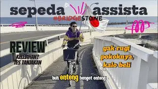 BRIDGESTONE BRAND ASSIST BIKE REVIEW WITH YAMAHA ENGINE AND EXTREME CLIMB TEST!!! JAPANESE BIKE