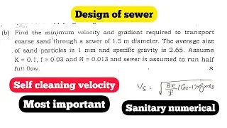 self cleaning velocity | sanitary numerical | 2017 PU