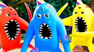 NABNAB Tiene un GEMELO MALVADO!? Garten of Ban Ban 3 Animación