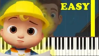 🎹 CoComelon I&rsquo;m an Excavator Piano Tutorial | Piano AccoMan