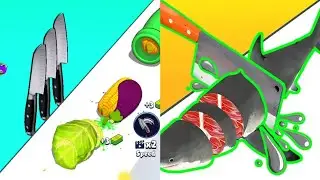 slice master Gameplay Max Levels Games on Android iOS