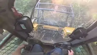 289d3 w/ Gyrotrac 500hf - shredding up bamboo