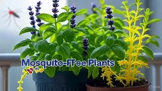 No Yard?No Problem! Grow These 12 Plants to Keep Mosquitoes Away