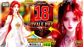 18 royal pass 4.3 update royal pass💯✅😱 #pung mobile #bgmi