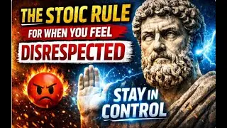 The Stoic Rule for When You Feel Disrespected