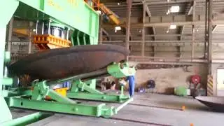 dish head press machine. dish end forming machine