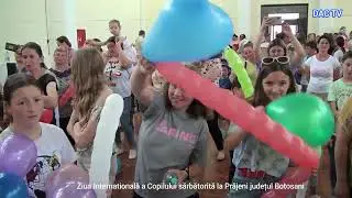 Ziua Internatională a Copilului sărbătorită la Prăjeni județul Botosani